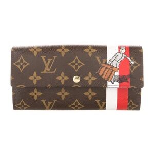 Louis Vuitton Monogram Groom Portefeuille Sarah Wallet Authenticated